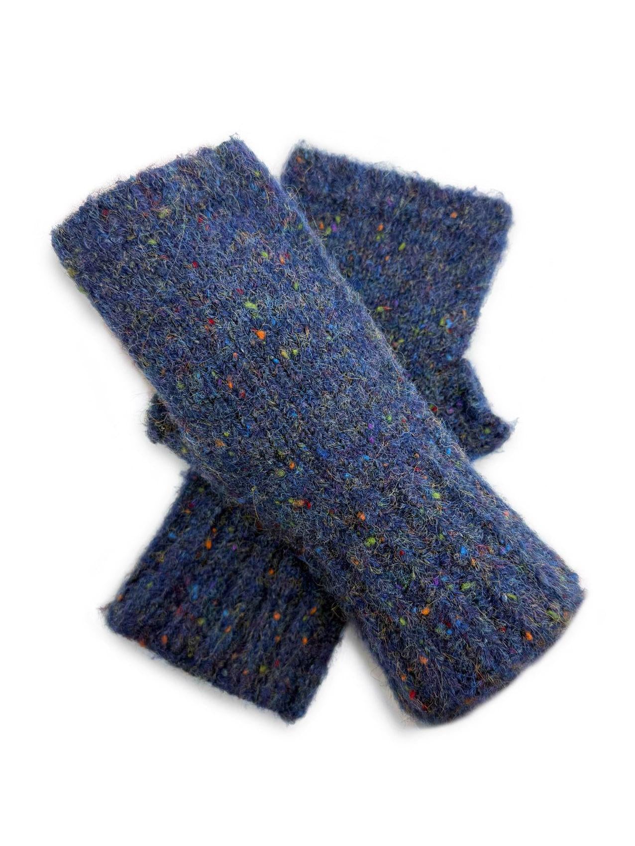 Warm student five-finger gloves for women, winter, with lining and thickening, cute for cycling in winter