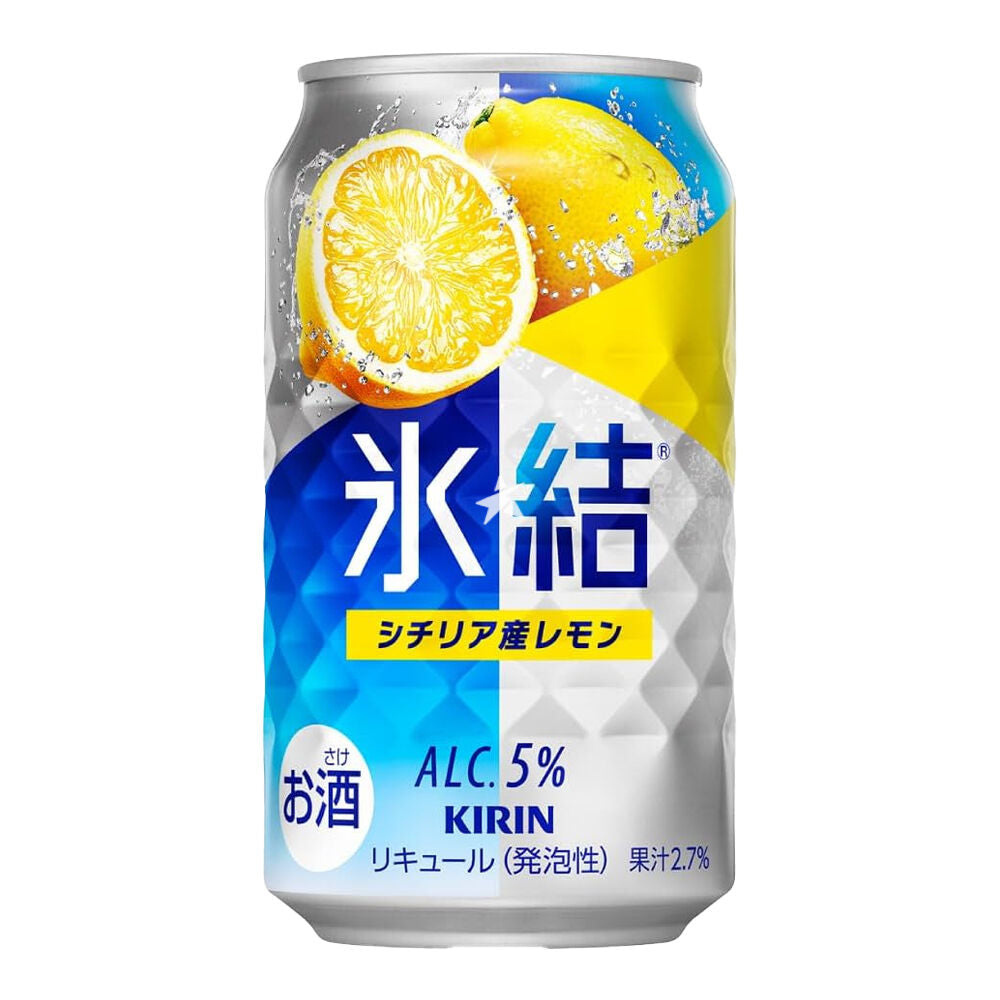 Kirin Freeze Lemon Sparkling Sour 5% Alc/Vol 冰结 柠檬味气泡酒