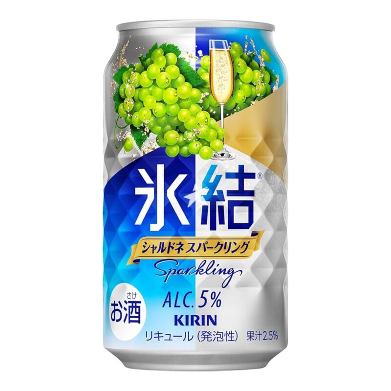 Kirin Freeze Chardonnay Sparkling Sour 5%Alc/Vol 冰结 夏多丽葡萄味气酒泡