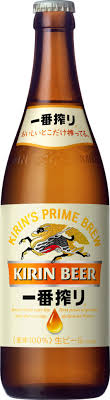Kirin Ichiban Shibori Draft Beer 500ml Bottle 5% Alc/Vol 麒麟 一番榨 啤酒 日本产玻璃瓶