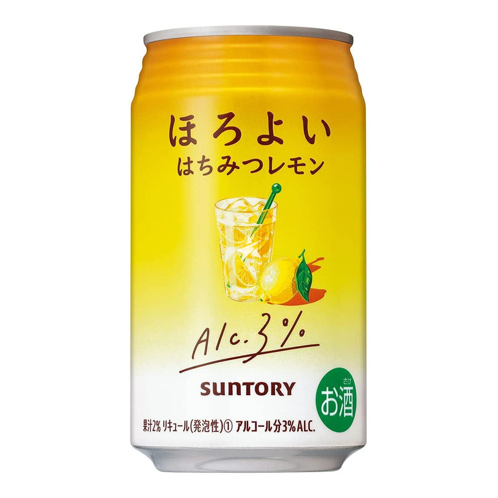 Suntory Horoyoi Honey Lemon 3% Alc/Vol 蜂蜜檸檬味沙瓦