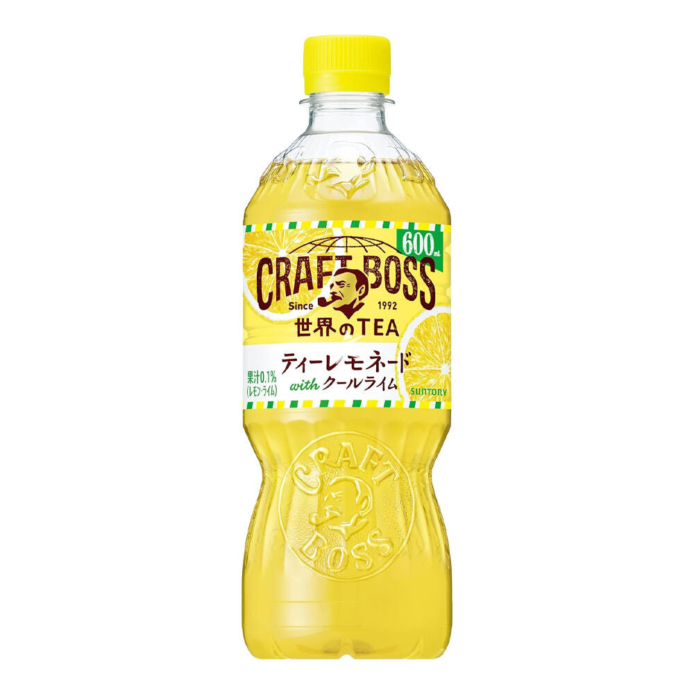 Suntory Craft Boss Tea Lemonade with Cool Lime 三得利精酿 Boss 茶柠檬水(加清凉青柠)