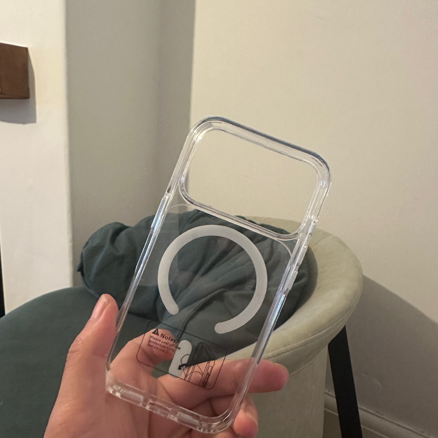 Magnetic Clear Case for iPhone 17 series Case MagSafe Compatible, Slim Fit Anti-Yellowing Shockproof Protective Cover, Crystal Transparent Hard PC Back with Full Camera Lens Protection