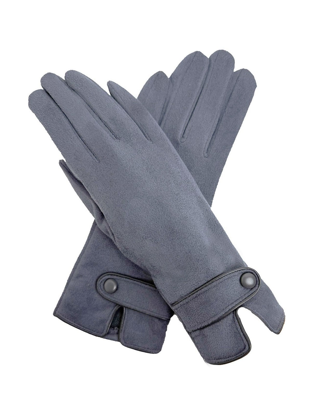 Knitted gloves for winter women for outdoor cycling and driving, with plush insu