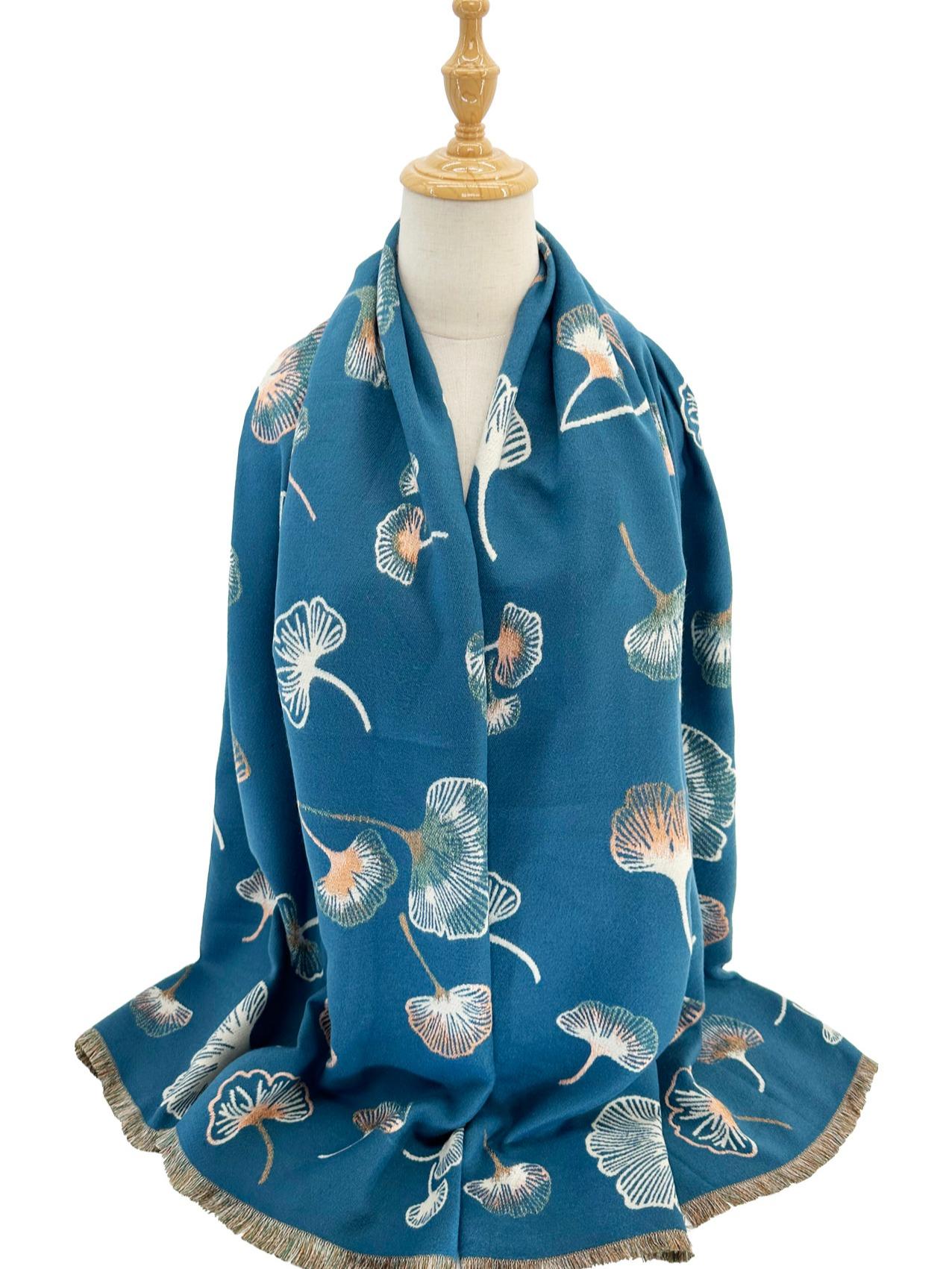 New Thickened Warm Scarf for Women Versatile Decoration for All Seasons Multifunctional High-End Suitable for Scarf and Shawl