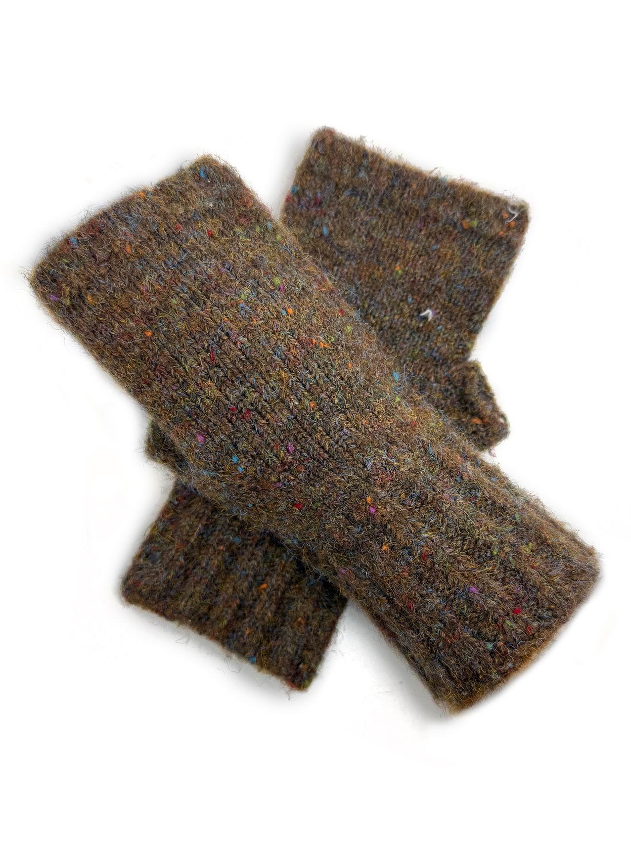 Warm student five-finger gloves for women, winter, with lining and thickening, cute for cycling in winter