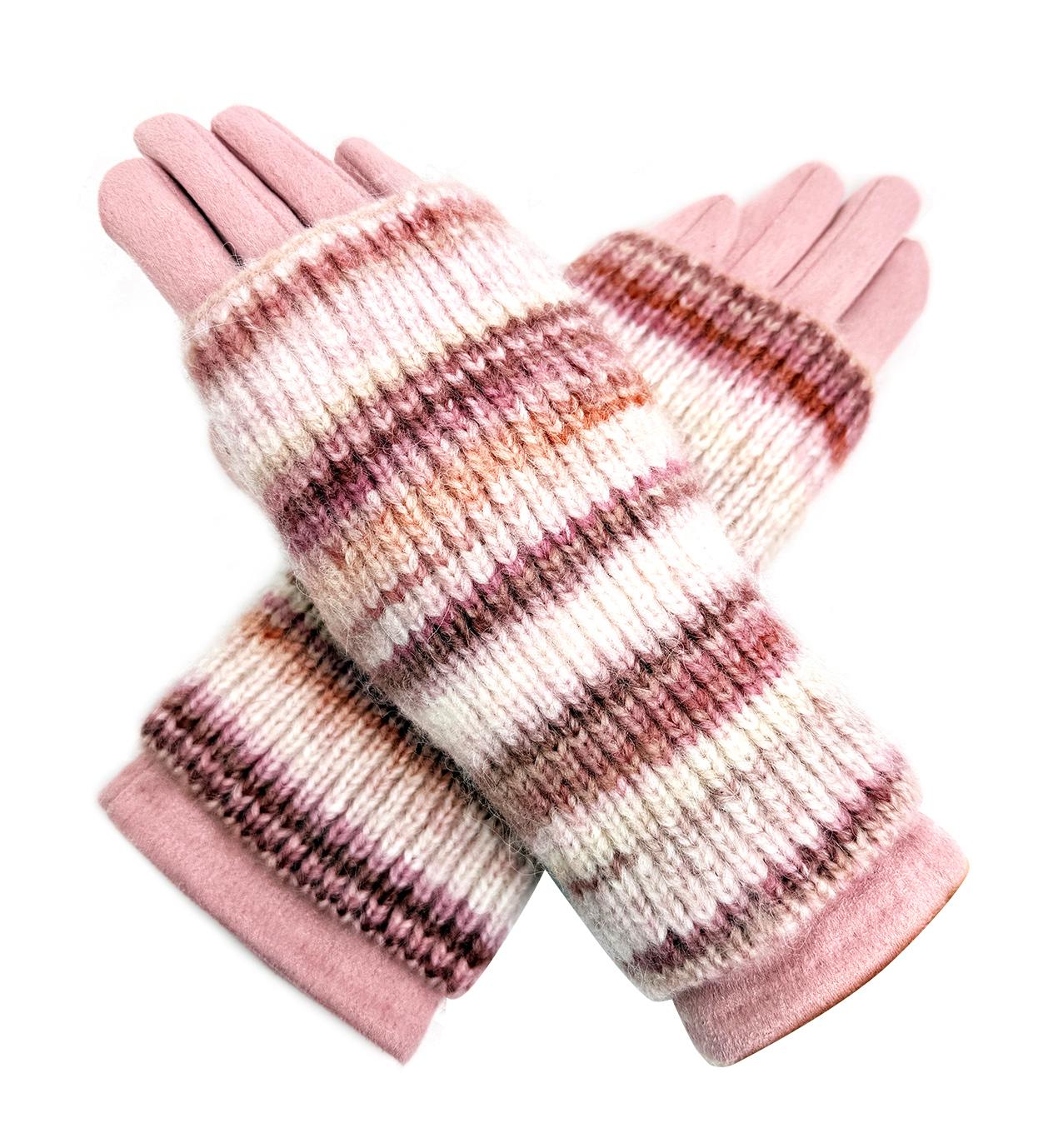 Warm Student Five-Finger Gloves for Women Winter with Lining and Thickening Cute for Cycling in Winter British English Style