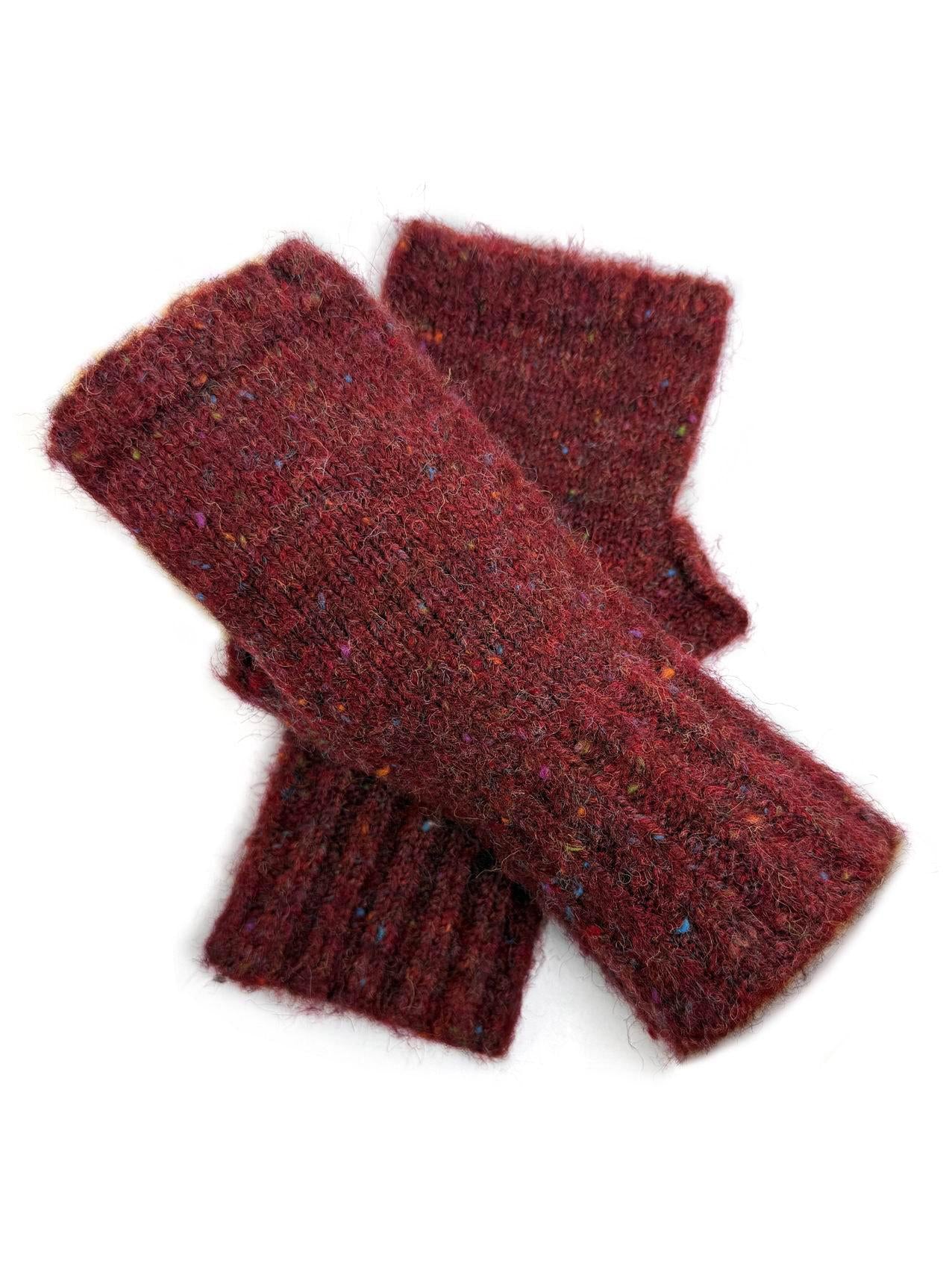 Warm student five-finger gloves for women, winter, with lining and thickening, cute for cycling in winter