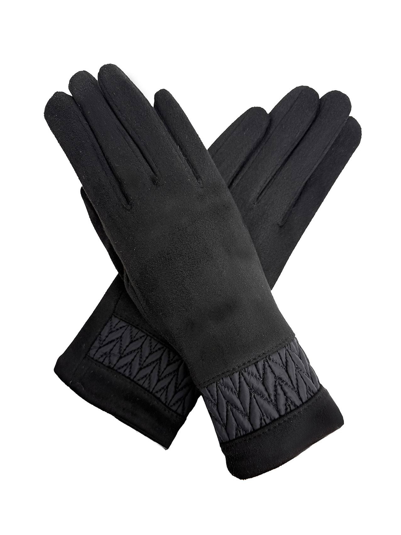 Warm Student Five-Finger Gloves for Women Winter with Lining and Thickening Cute for Cycling in Winter British English Style