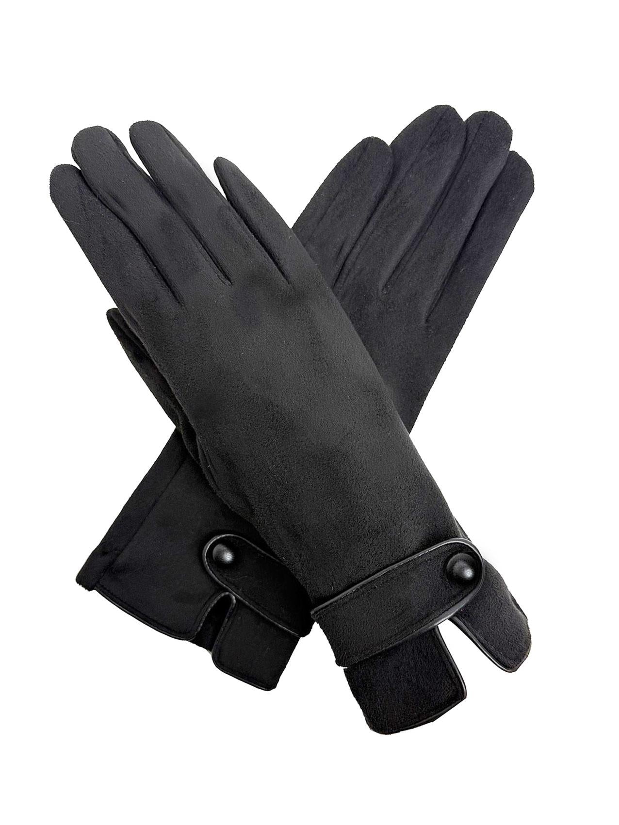 Warm Student Five-Finger Gloves for Women Winter with Lining and Thickening Cute for Cycling in Winter British English Style