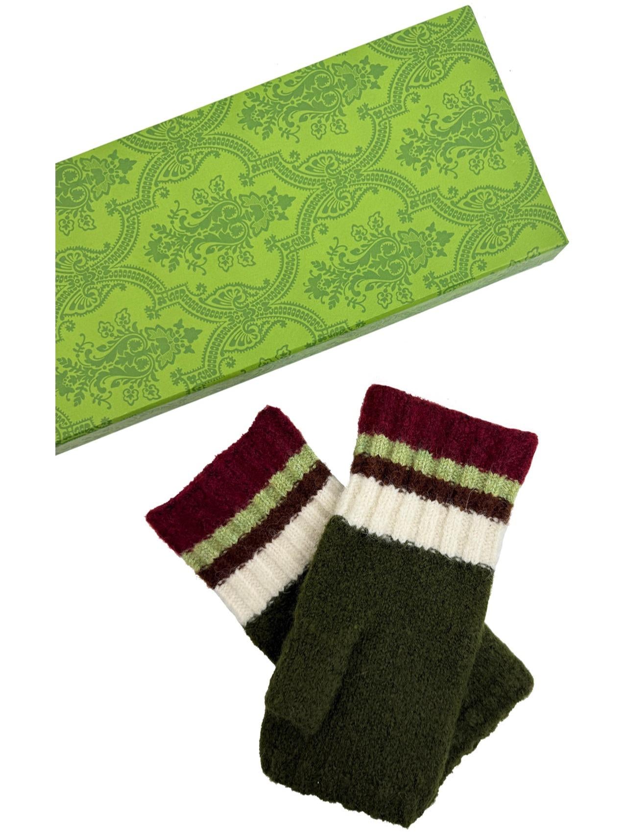 Warm Student Five-Finger Gloves for Women Winter with Lining and Thickening Cute for Cycling in Winter British English