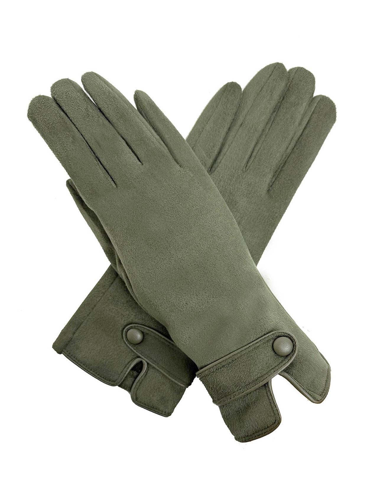 Warm Student Five-Finger Gloves for Women Winter with Lining and Thickening Cute for Cycling in Winter British English Style