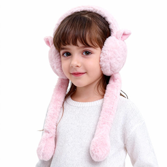 Cartoon Fruit Earmuffs for Female Students Thickened and Warm for Autumn and Winter Cute Cold-proof Plush Earmuffs for Ladies
