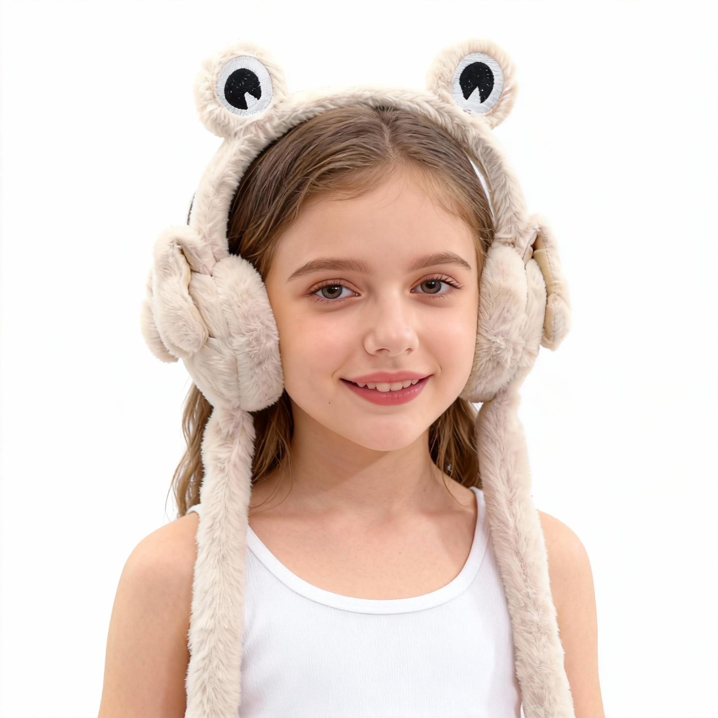 Cartoon Fruit Earmuffs for Female Students Thickened and Warm for Autumn and Winter Cute Cold-proof Plush Earmuffs for Ladies Winter Girl