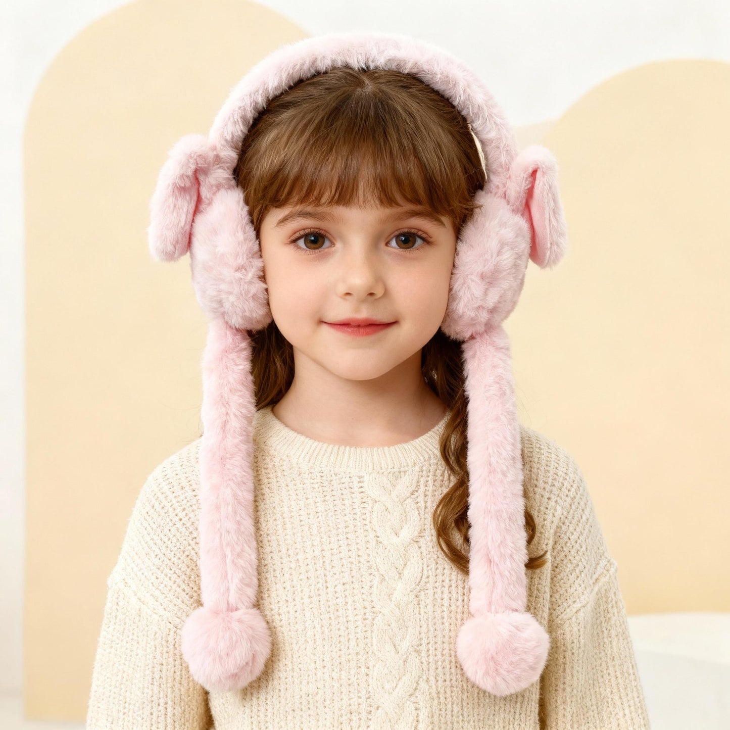 Cartoon Fruit Earmuffs for Female Students Thickened and Warm for Autumn and Winter Cute Cold-proof Plush Earmuffs for Ladies