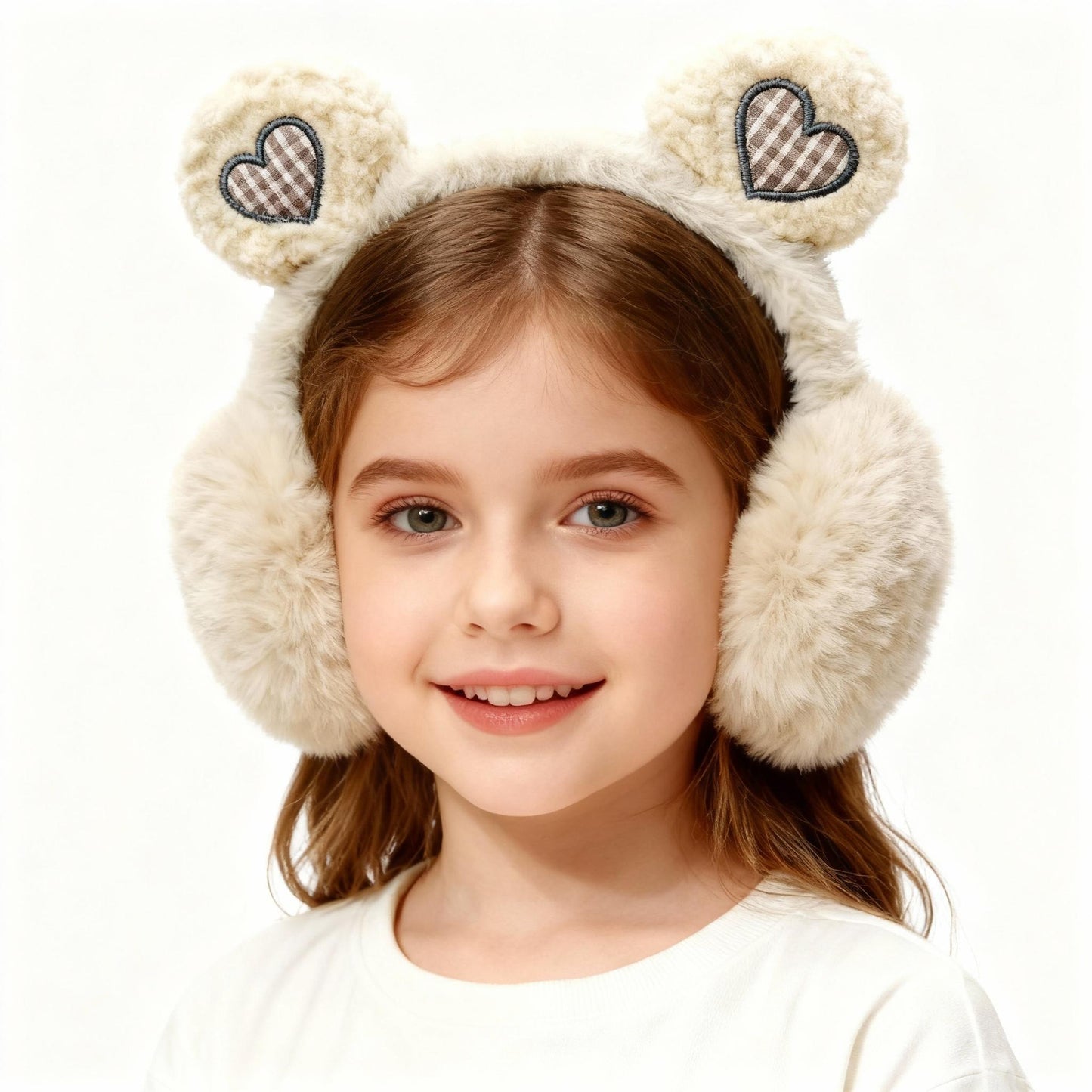 Cartoon Fruit Earmuffs for Female Students Thickened and Warm for Autumn and Winter Cute Cold-proof Plush Earmuffs for Ladies Winter Girl