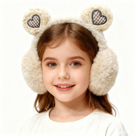 Cartoon Fruit Earmuffs for Female Students Thickened and Warm for Autumn and Winter Cute Cold-proof Plush Earmuffs for Ladies Winter Girl