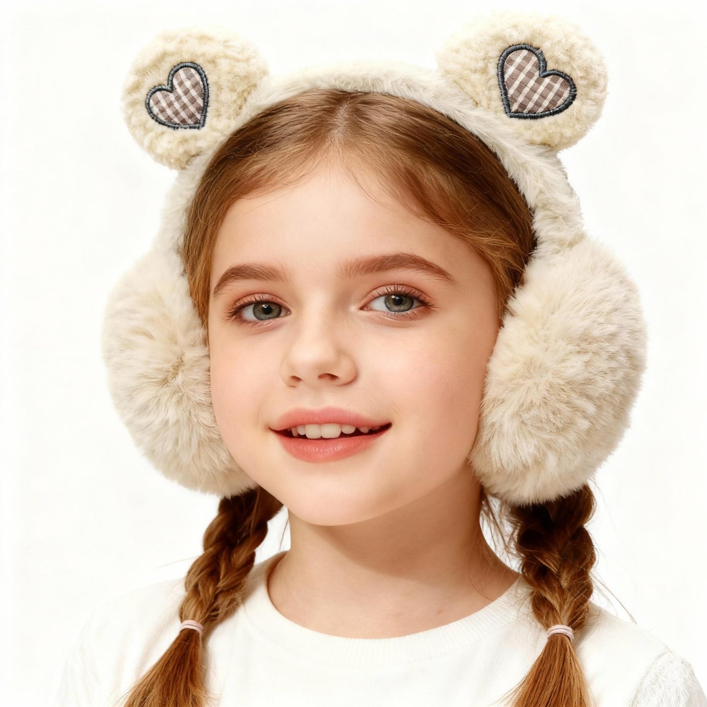 Cartoon Fruit Earmuffs for Female Students Thickened and Warm for Autumn and Winter Cute Cold-proof Plush Earmuffs for Ladies Winter Girl