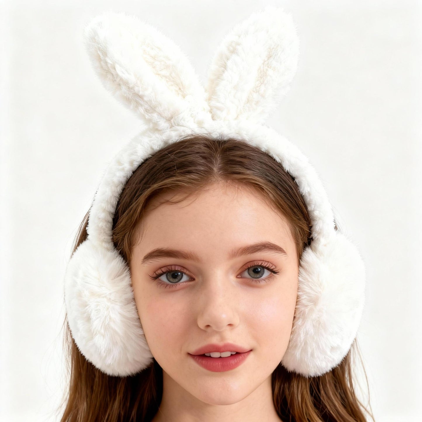 Cartoon Fruit Earmuffs for Female Students Thickened and Warm for Autumn and Winter Cute Cold-Proof Plush Earmuffs for Ladies