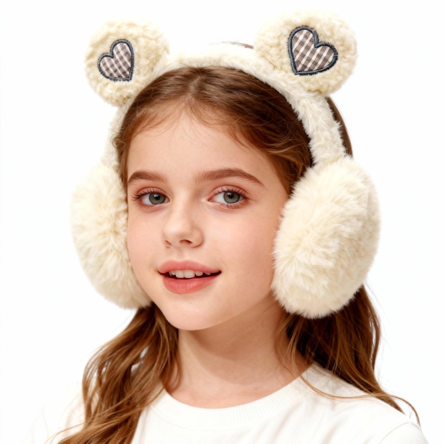 Cartoon Fruit Earmuffs for Female Students Thickened and Warm for Autumn and Winter Cute Cold-proof Plush Earmuffs for Ladies Winter Girl