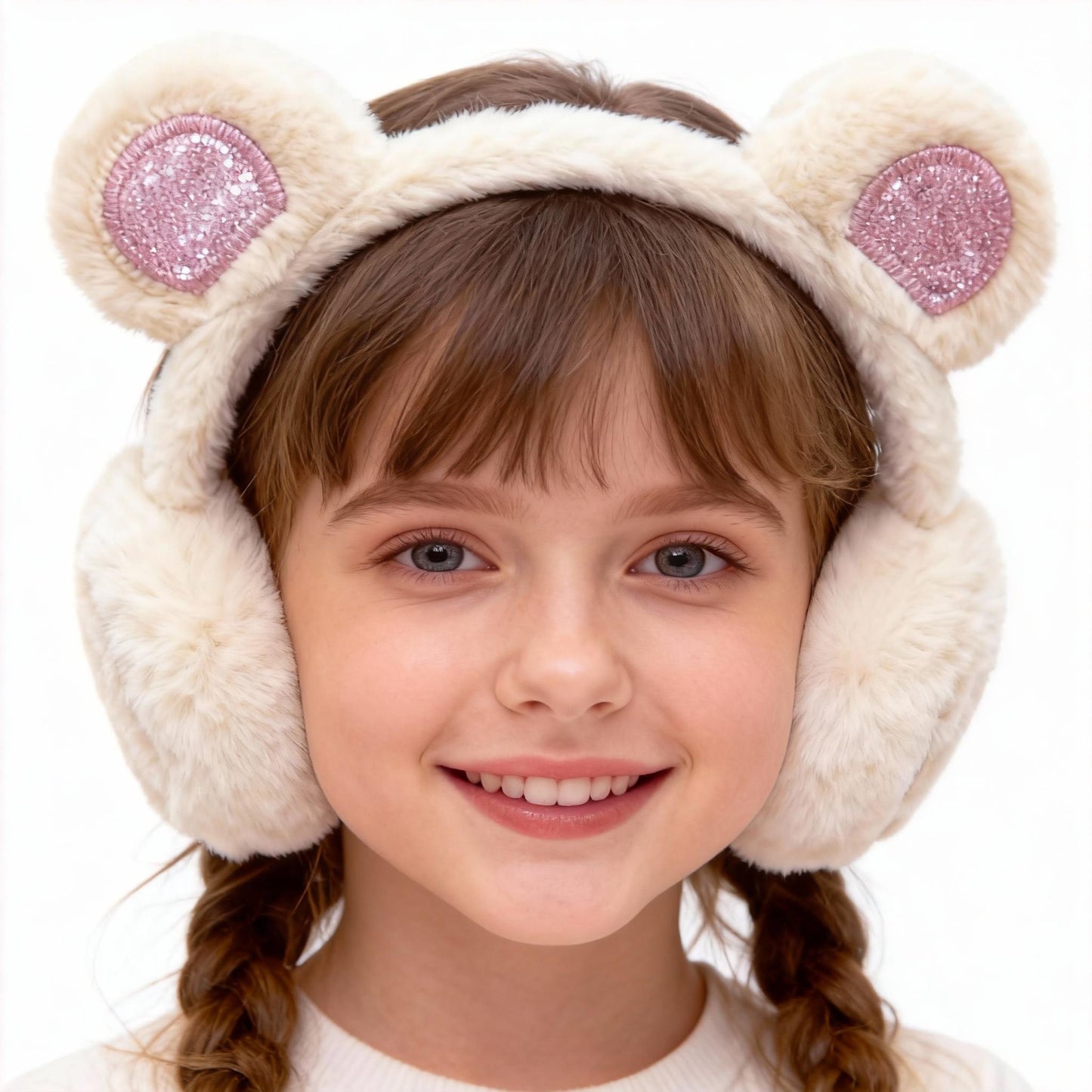 Cartoon Fruit Earmuffs for Female Students Thickened and Warm for Autumn and Winter Cute Cold-proof Plush Earmuffs for Ladies