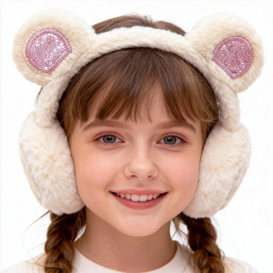 Cartoon Fruit Earmuffs for Female Students Thickened and Warm for Autumn and Winter Cute Cold-proof Plush Earmuffs for Ladies