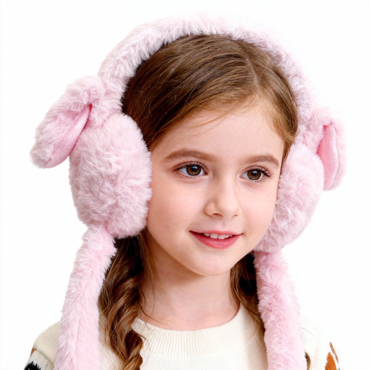 Cartoon Fruit Earmuffs for Female Students Thickened and Warm for Autumn and Winter Cute Cold-proof Plush Earmuffs for Ladies