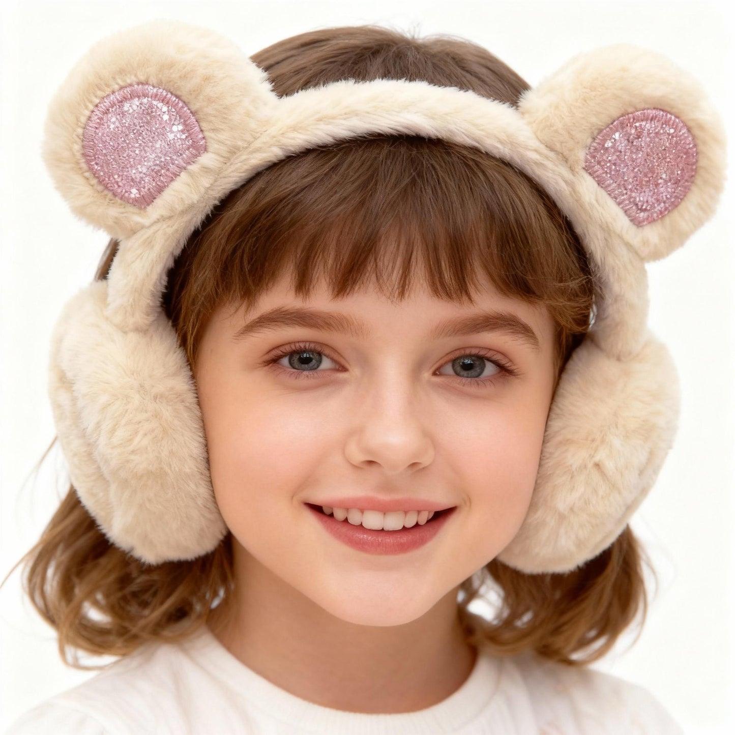 Cartoon Fruit Earmuffs for Female Students Thickened and Warm for Autumn and Winter Cute Cold-proof Plush Earmuffs for Ladies