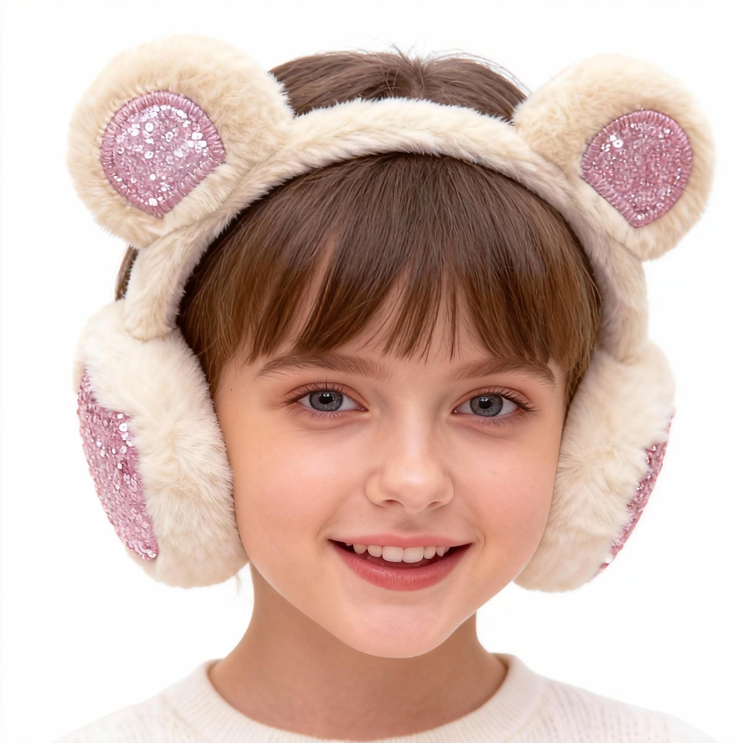 Cartoon Fruit Earmuffs for Female Students Thickened and Warm for Autumn and Winter Cute Cold-proof Plush Earmuffs for Ladies