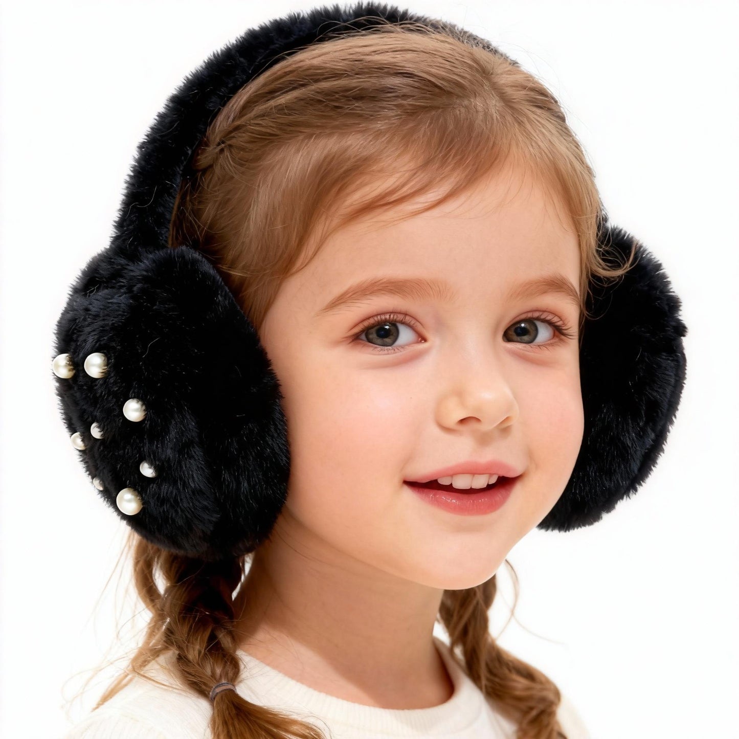 Cartoon Fruit Earmuffs for Female Students Thickened Warm Plush Earmuffs for Autumn Winter Cute Cold Proof Earmuffs for Ladies