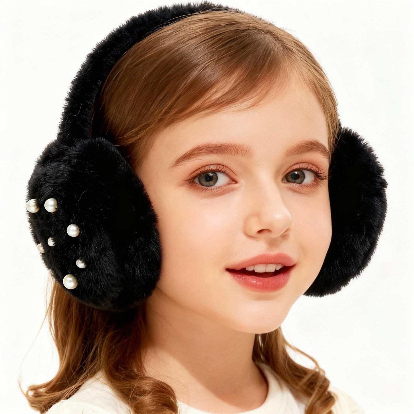 Cartoon Fruit Earmuffs for Female Students Thickened Warm Plush Earmuffs for Autumn Winter Cute Cold Proof Earmuffs for Ladies