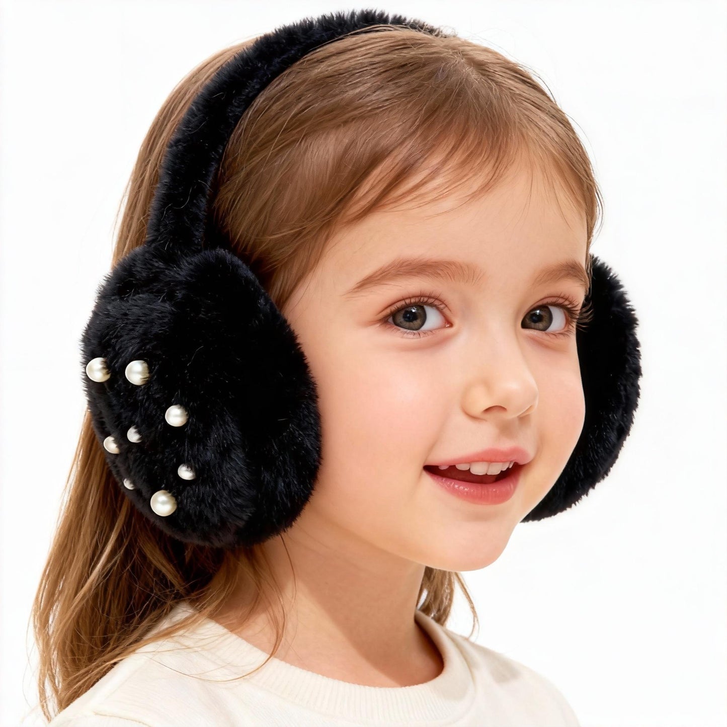 Cartoon Fruit Earmuffs for Female Students Thickened Warm Plush Earmuffs for Autumn Winter Cute Cold Proof Earmuffs for Ladies