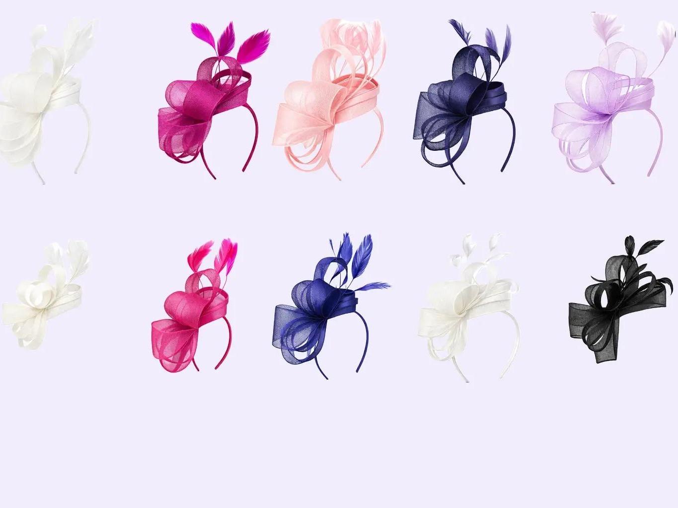 Ladies Feather wedding Fascinators ,Headband ,Hair Clip/Pin