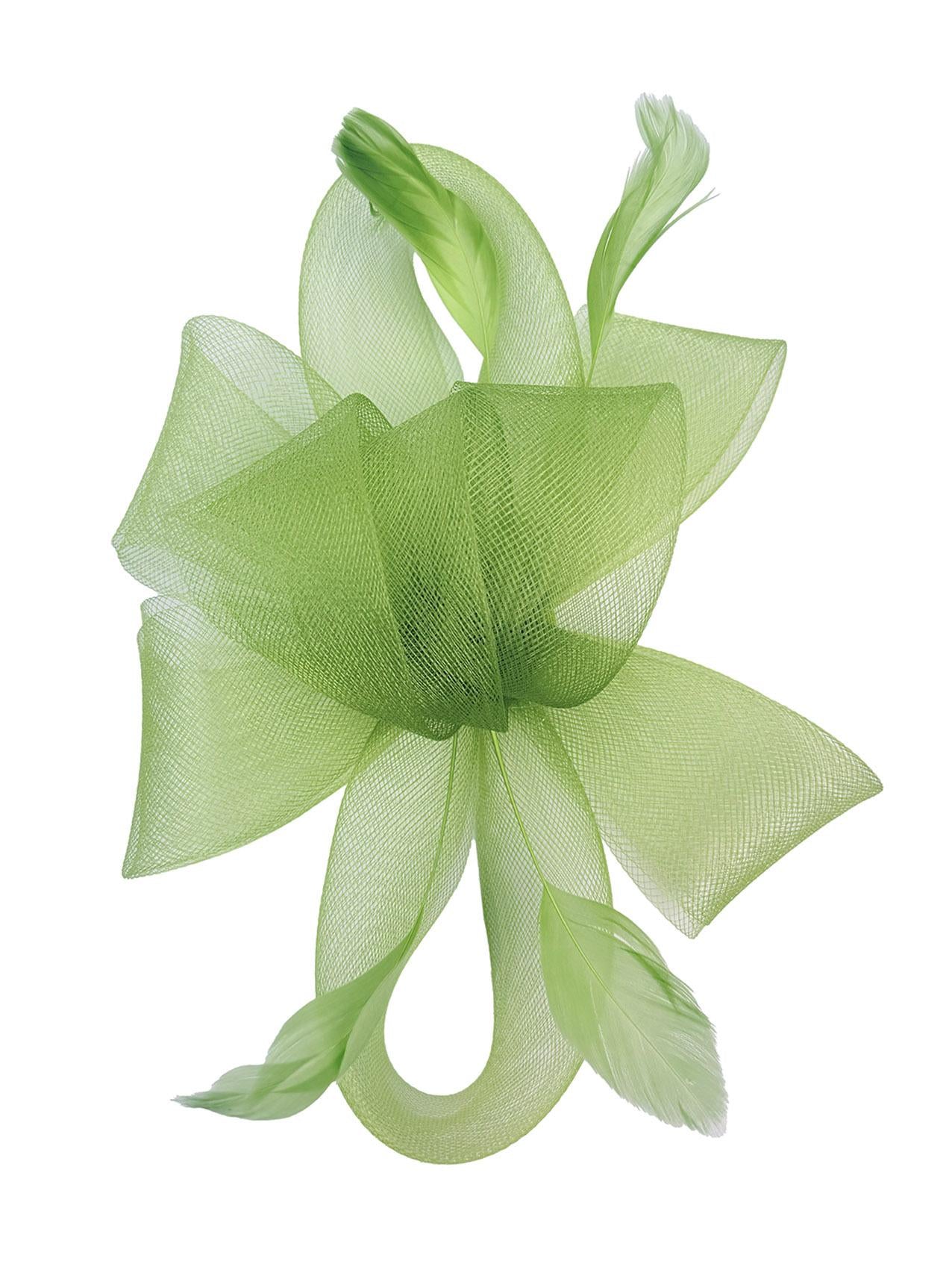 Flower & Feathers Detailed Fascinator Hat with Headband and Clip in Vibrant Colors for Special Occasions