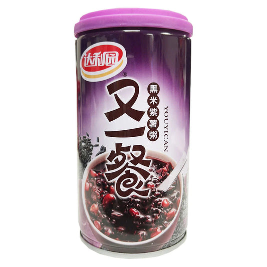 DLY YYC Black Rice And Purple Sweet Potato Mixed Porridge  达利园又一餐黑米紫薯粥