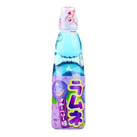 Blueberry Ramune Carbonated Drink 波子水 藍莓味