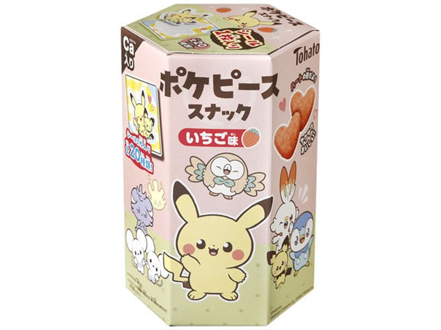 Tohato Corn Snack Strawberry Flavour Pokemon 六角小饼 草莓味