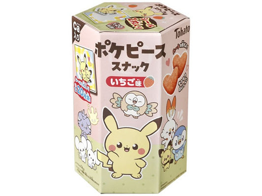 Tohato Corn Snack Strawberry Flavour Pokemon 六角小饼 草莓味