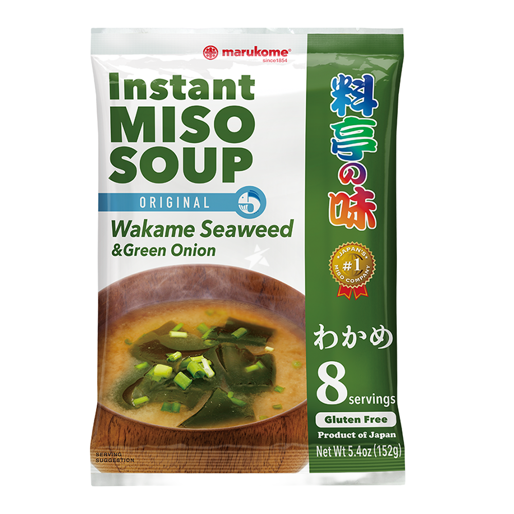 Marukome Instant Miso Soup Wakame Seaweed (8 Servings) 丸米牌料亭即食味噌汤海带 8人份
