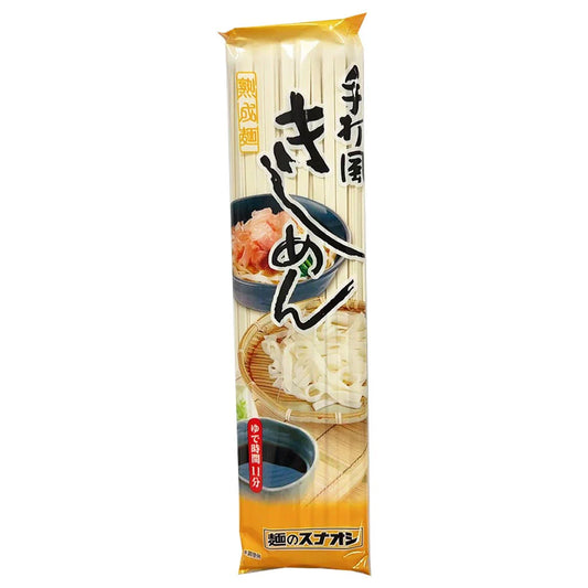 Sunaoshi Dried Noodles Kishimen 乾麵扁麵