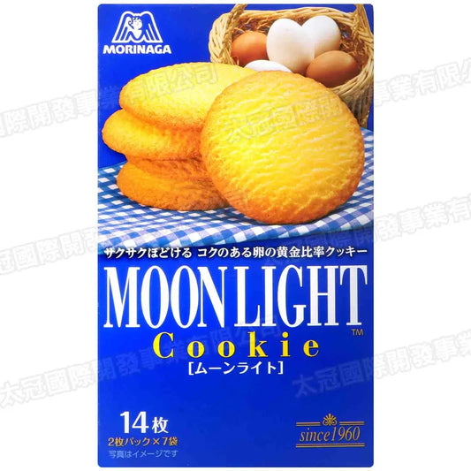 Morinaga Moon Light Cookie 14p 森永 月光奶油餅乾 14枚