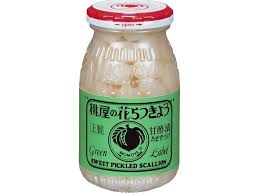 Momoya Hana Rakkyo Pickled Japanese Scallions 桃屋甜醋腌花葱