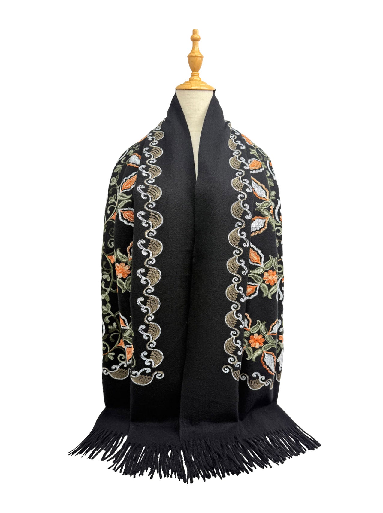 New Coming Winter Fashion Scarf - Summer Season Floral Design with Tassels for Stylish Outfits