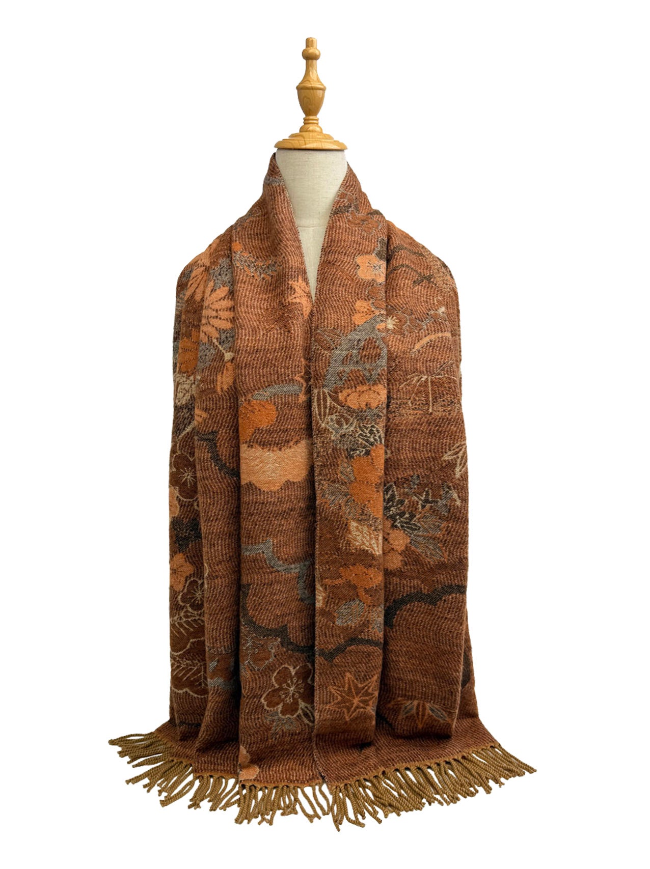 New Coming Winter Fashion Scarf in Rich Colors with Fringe Detail for Stylish Warmth in Vibrant Hues