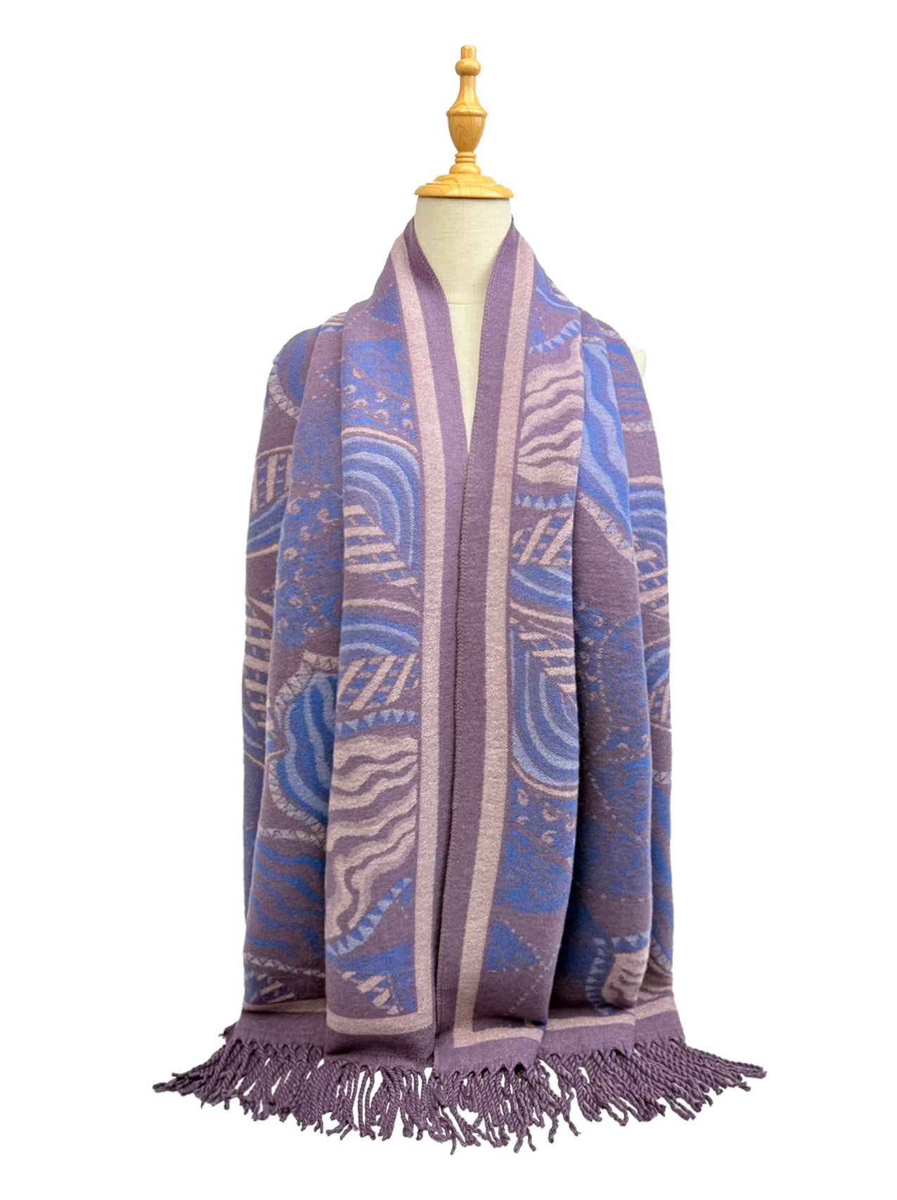 New Coming Winter Fashion Scarf with Elegant Fringe and Rich Color Options for Stylish Warmth in Soft Wool Blend
