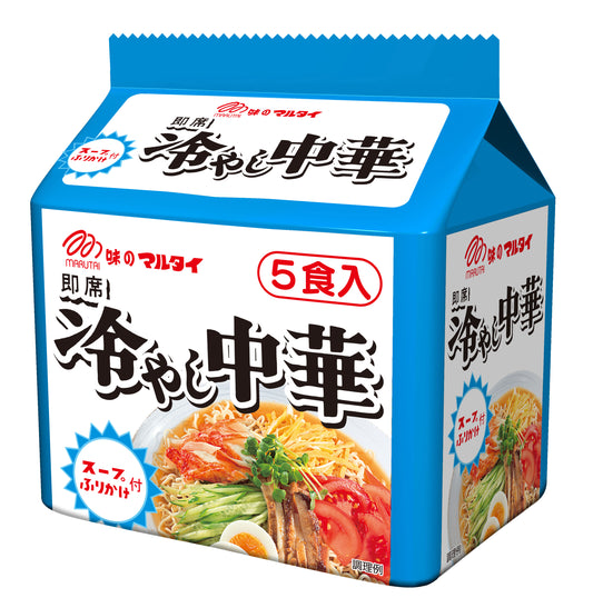 Marutai Nagahama-Chilled Chinese Noodles 5 Servings 中华凉拉麵5袋装