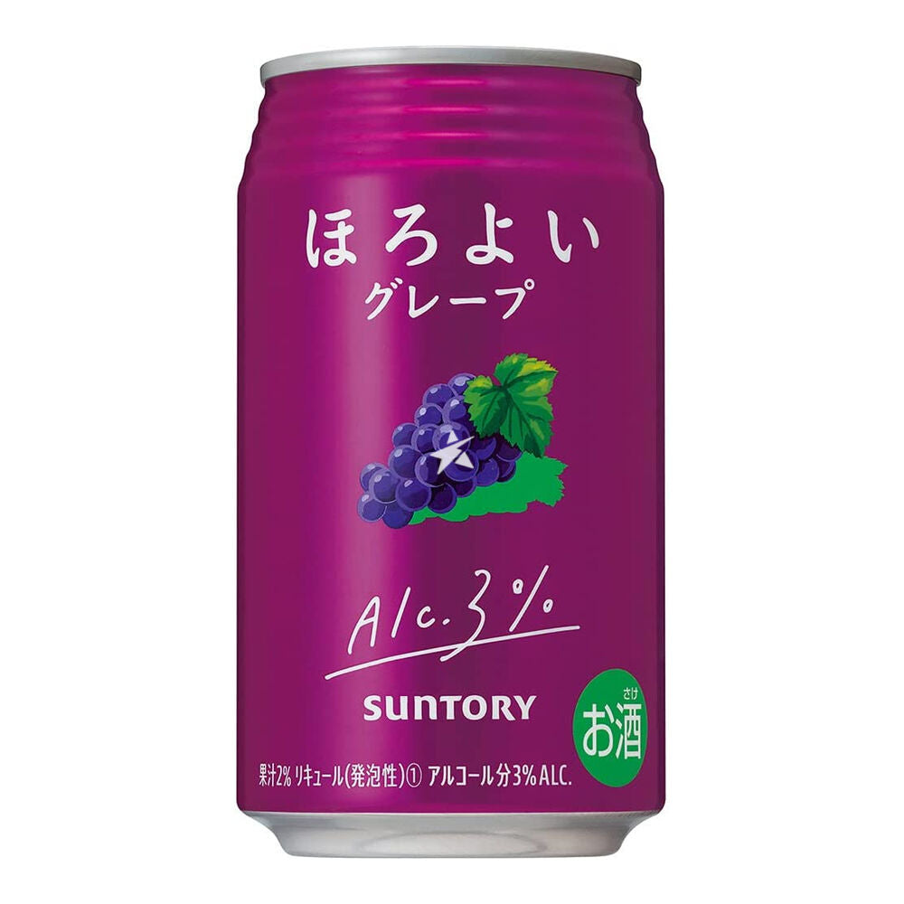 Suntory Horoyoi Grape Flavour 3% Alc/Vol 葡萄味沙瓦 葡萄味沙瓦