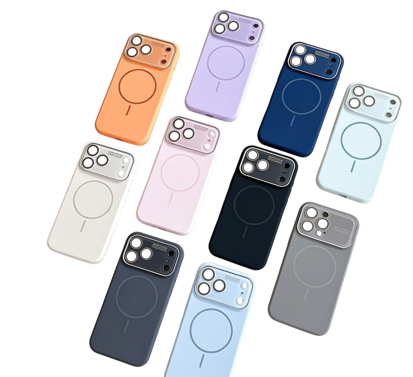 Liquid Silicone Magnetic Case for iPhone 17 | Silky Soft Touch, Solid Matte Finish, MagSafe Compatible, Wireless Charging, Shockproof Protective Cover