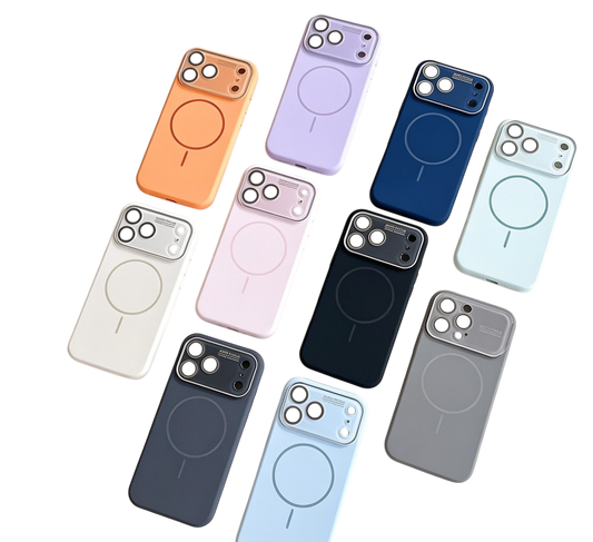 Liquid Silicone Magnetic Case for iPhone 17 | Silky Soft Touch, Solid Matte Finish, MagSafe Compatible, Wireless Charging, Shockproof Protective Cover