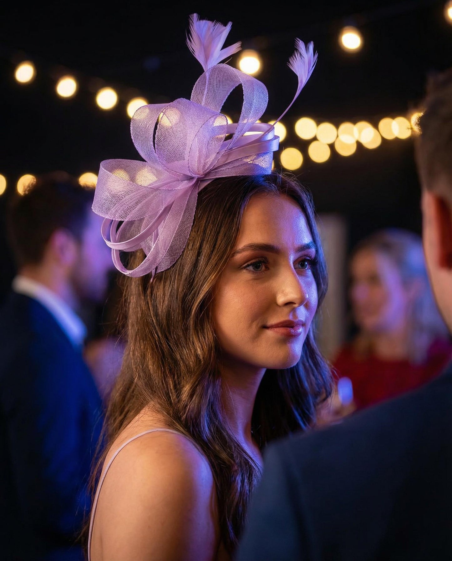 Ladies Feather wedding Fascinators ,Headband ,Hair Clip/Pin